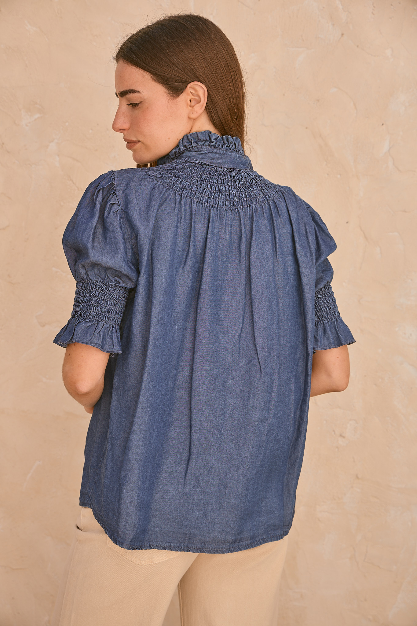 CAMISA BROW DENIM - Imagen 3