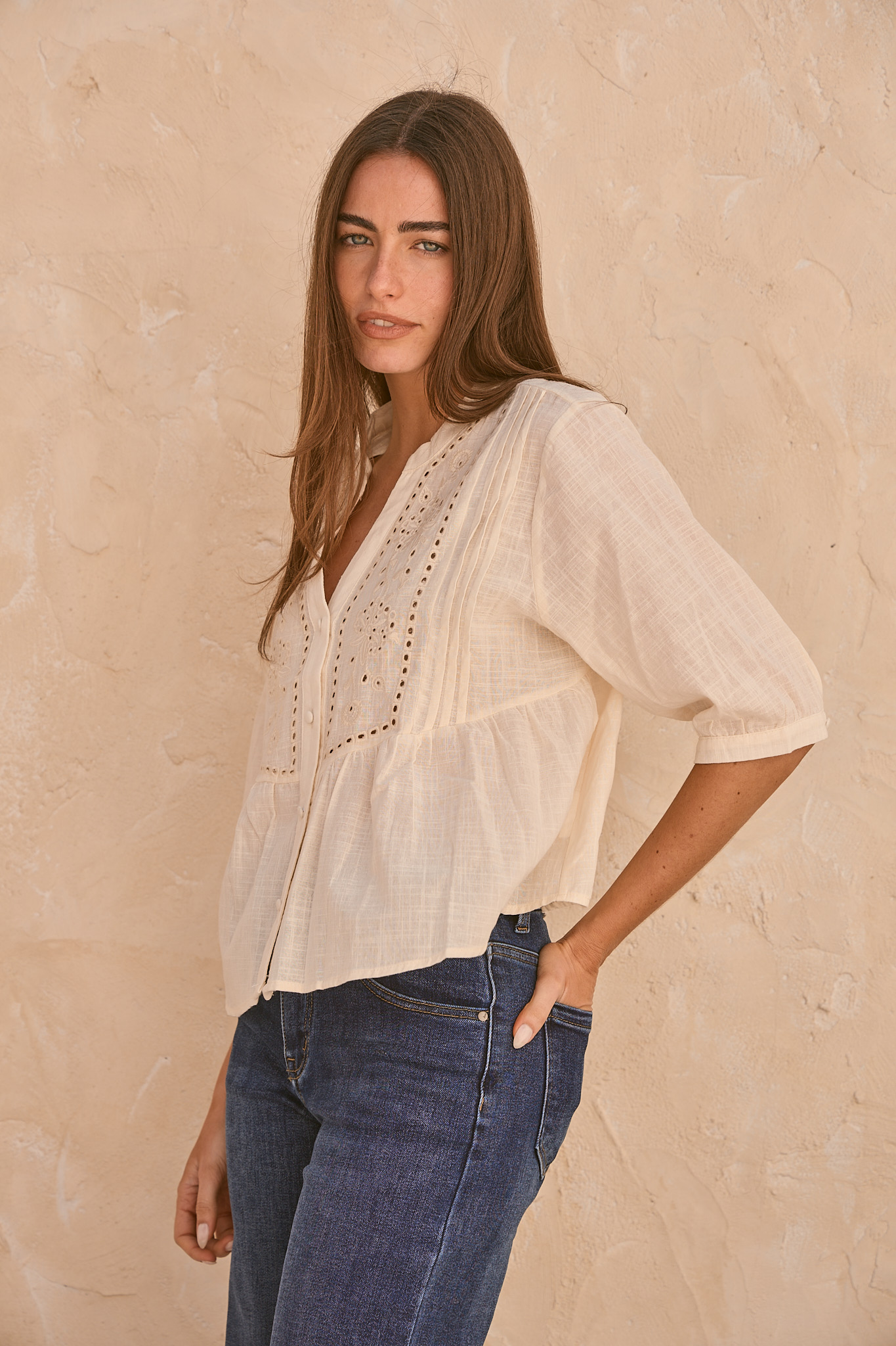 BLUSA ELOISE NAT - Imagen 3