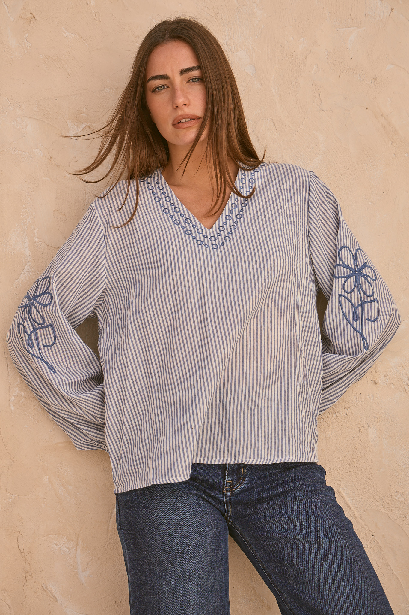 CAMISA BOMA CELESTE