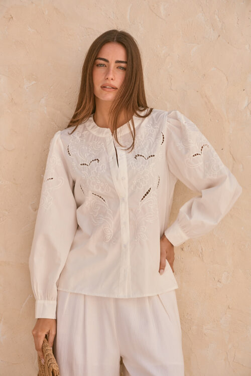 CAMISA SANTANDER BLANCA