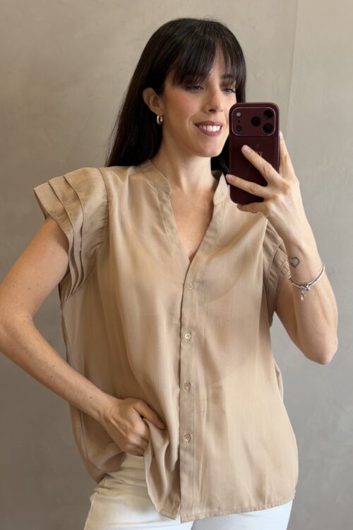 BLUSA GASPI BEIGE