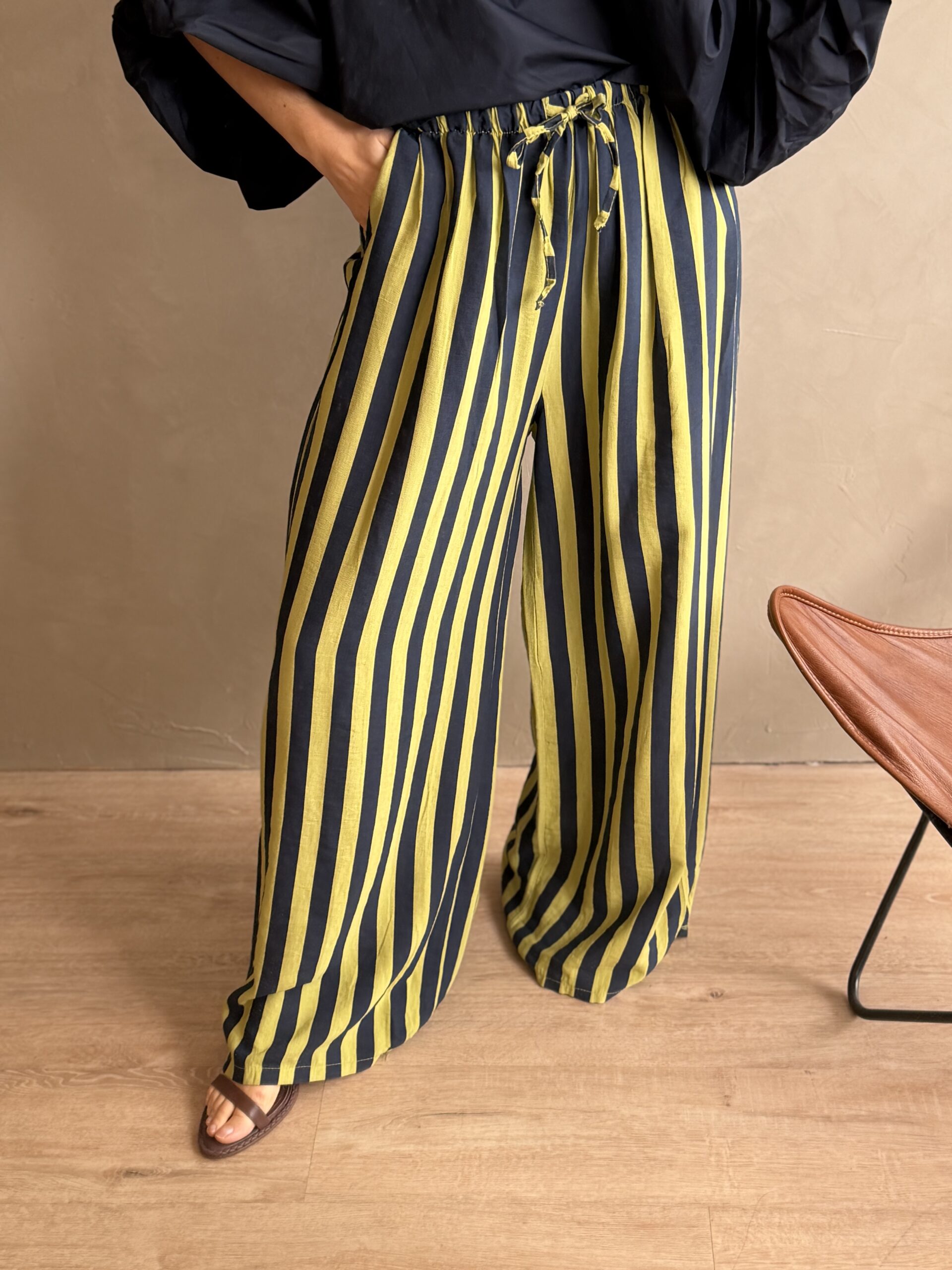 PANTALON FRESA VERDE