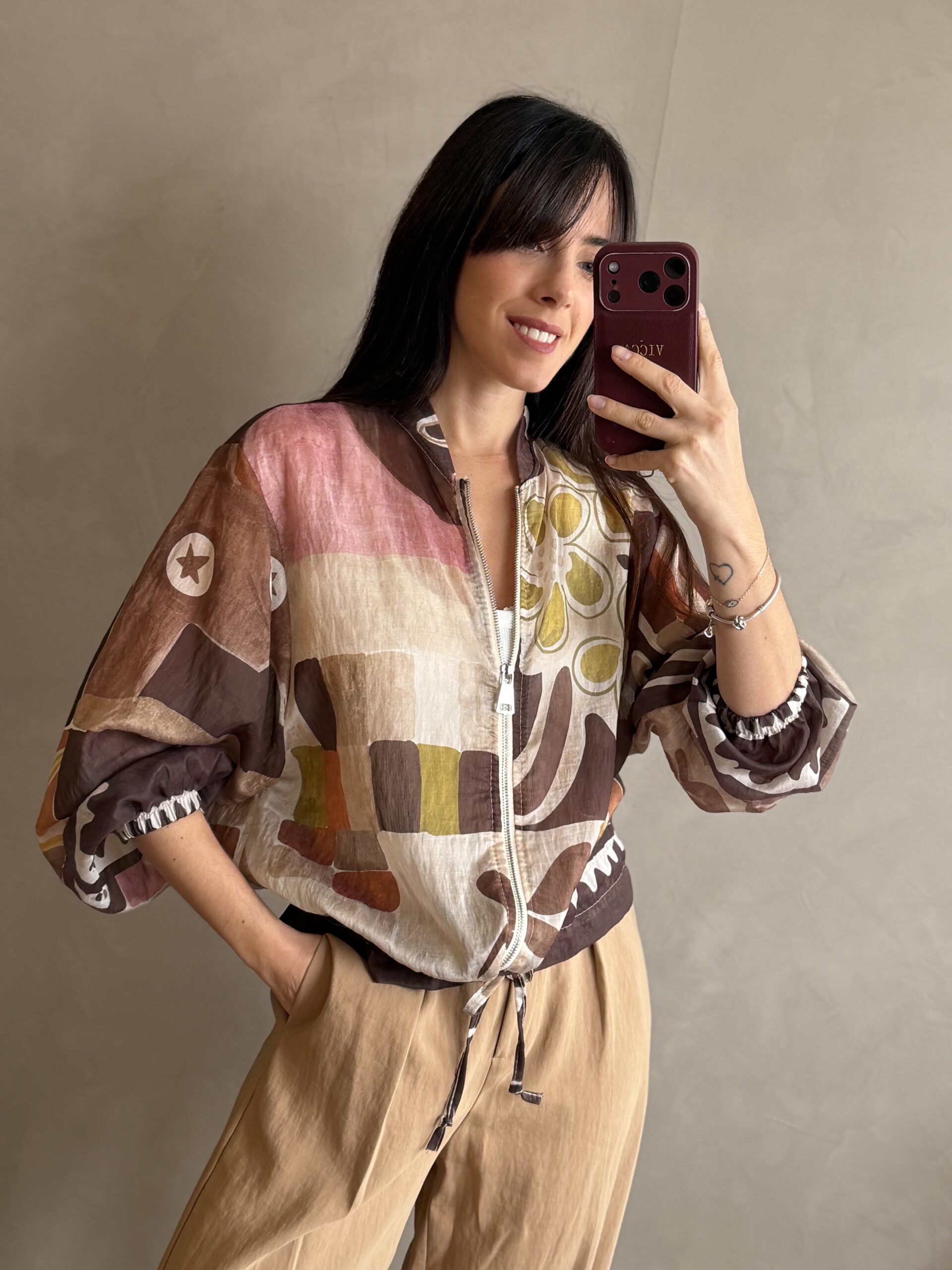 CAMPERA ROSS MARRON