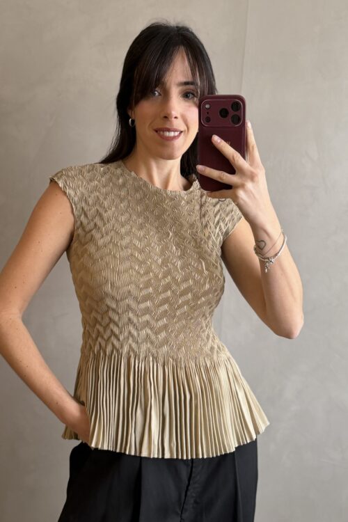 BLUSA SORO BEIGE