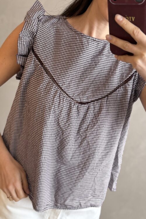 Alternative view of BLUSA VICHY UVA