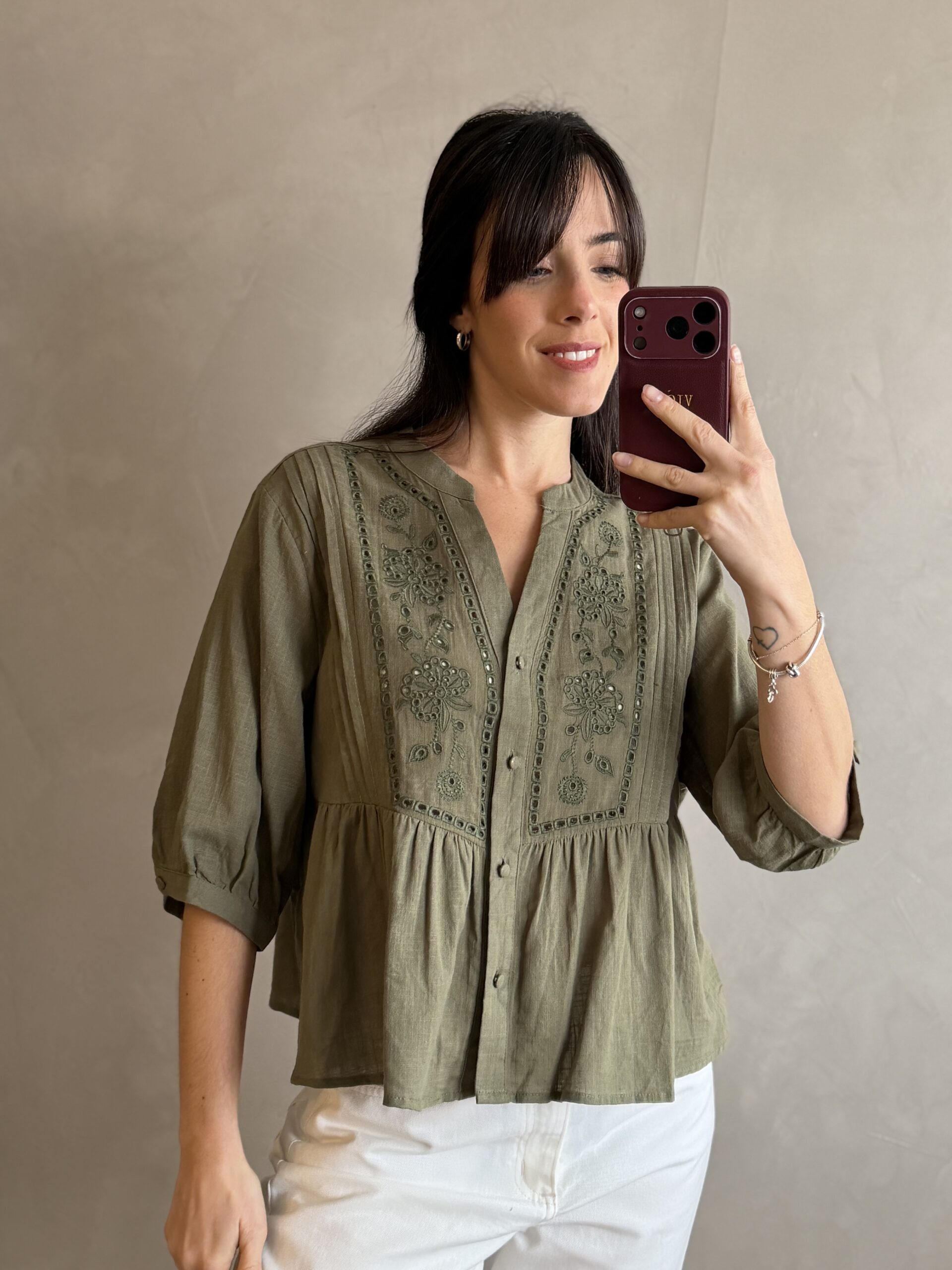 BLUSA ELOISE VERDE