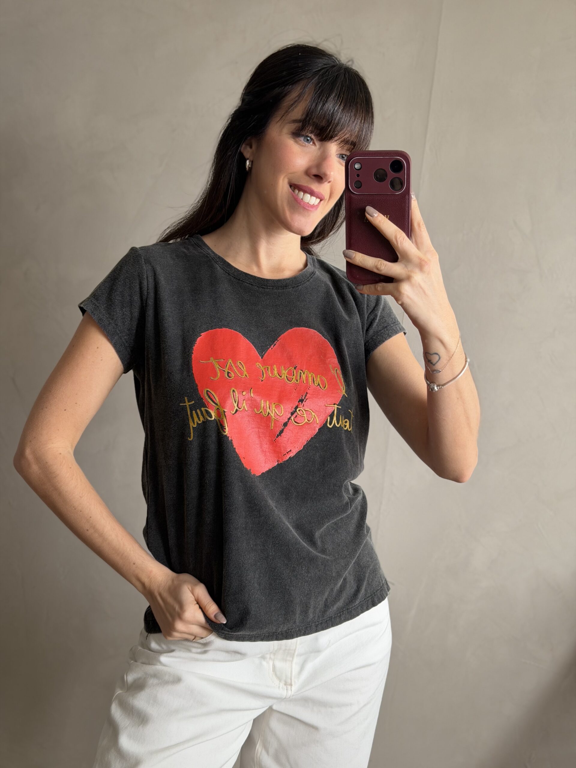 REMERA HEART STONEWASH