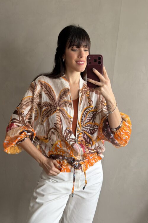 CAMPERA ROSS NARANJA