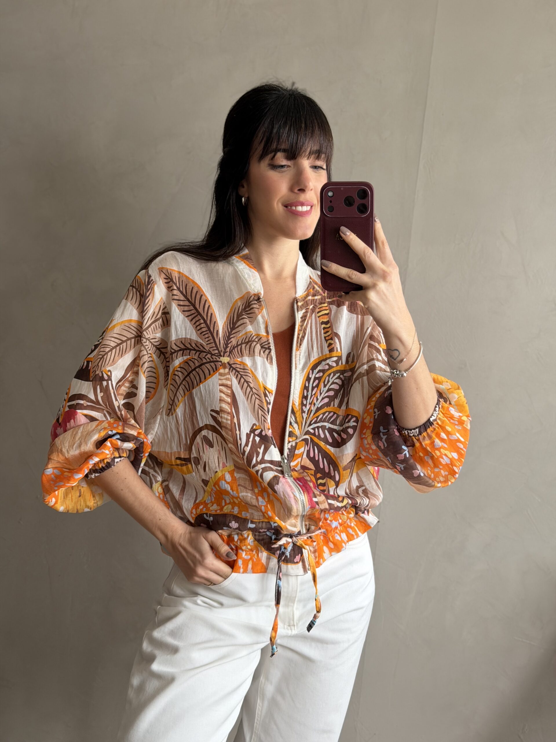 CAMPERA ROSS NARANJA